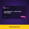 PromoLinks für Videokurs-Macher: Links, die nie ins Leere führen
