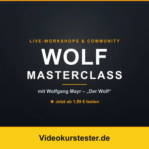 WOLF MASTERCLASS: 300-Stunden-Video-Archiv im Check